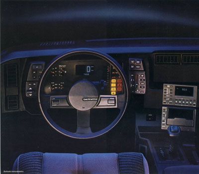 1982 1986 Chevorlet Camaro Berlinetta The Luxurious Camaro